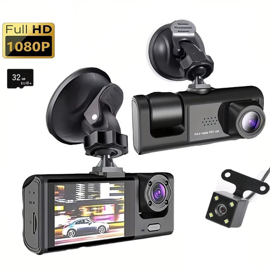 3 Camera Vehicle HD DVR