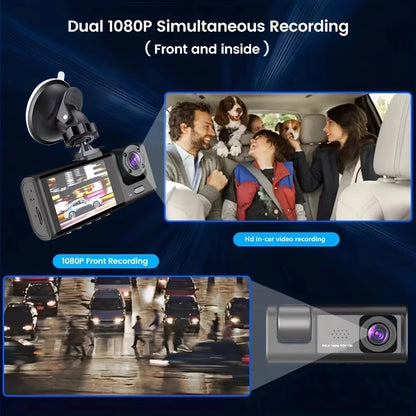 3 Camera Vehicle HD DVR